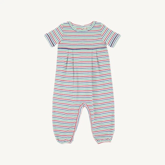 The Beaufort Bonnet Company Other - Bradford TBBC Colorful Striped Baby Romper